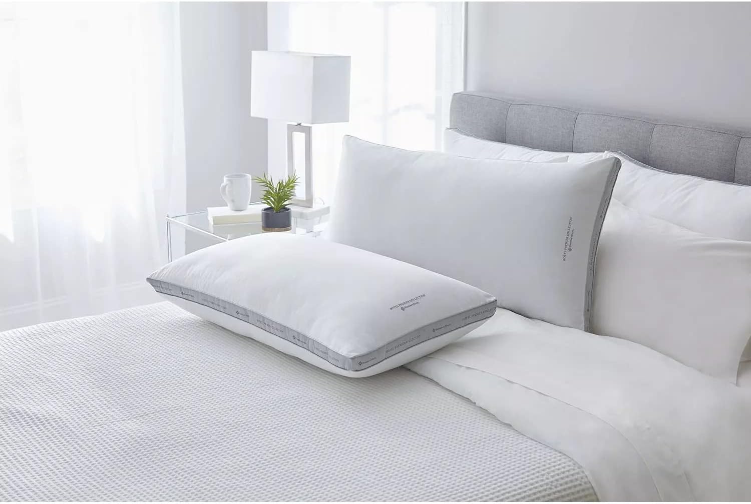 Member's Mark Hotel Premier Collection Bed Pillows, King (Pack of 2) Gallery image 4