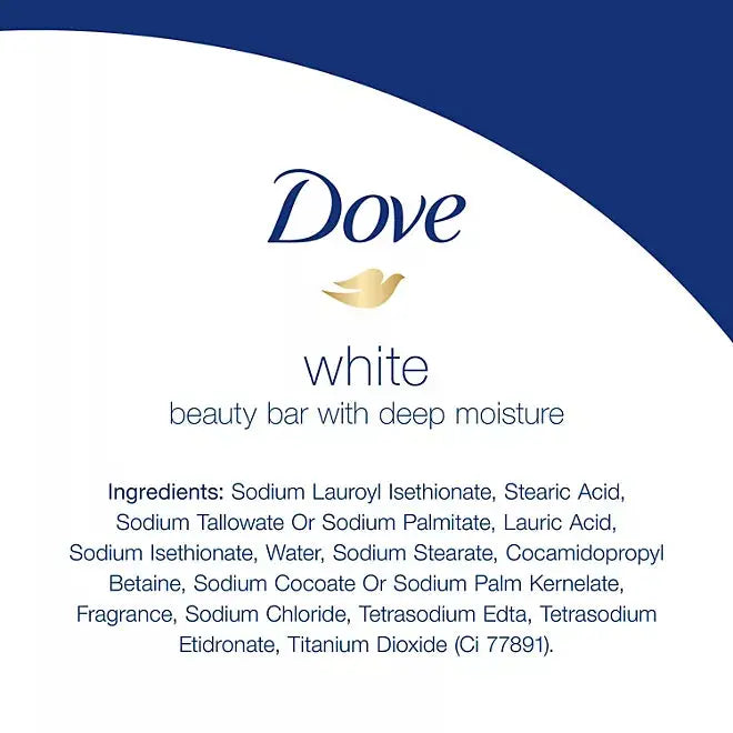 Dove Beauty Bar Soap, Original White (3.75 oz., 16 count) Dove