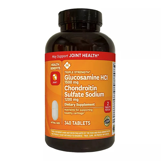 Member's Mark Triple Strength Glucosamine Chondroitin Tablets  340 count