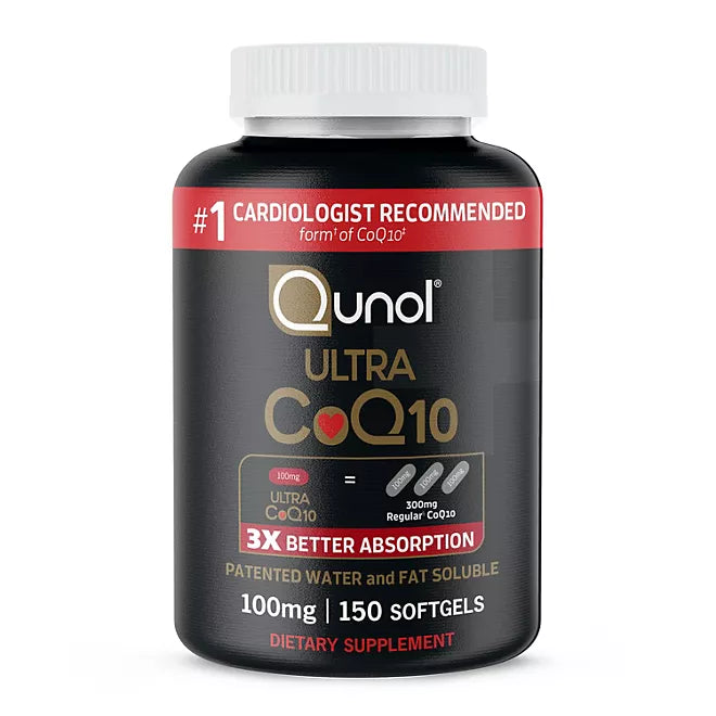 Qunol Ultra CoQ10 Softgels, 100 mg  150 count