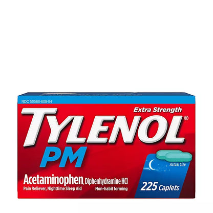 Tylenol PM Extra Strength Pain Relief Caplets  225 count