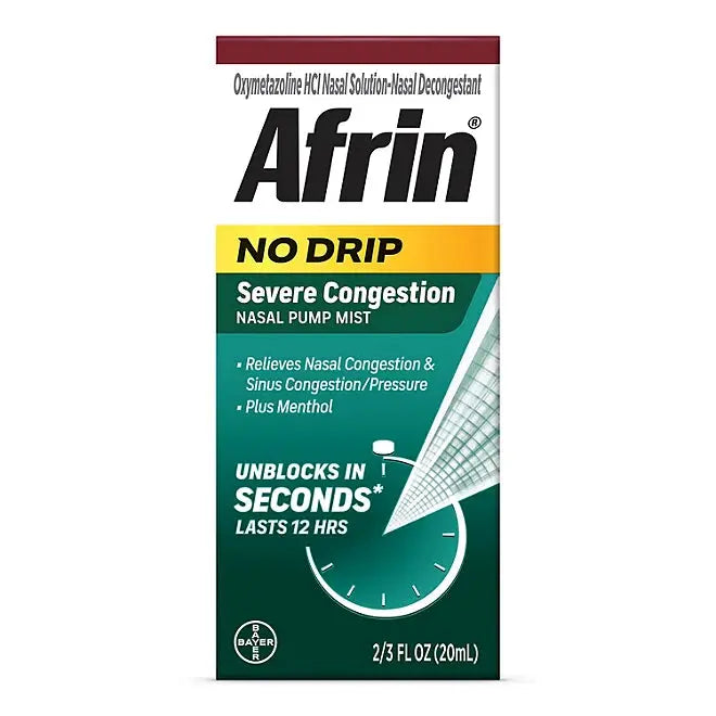 Afrin No-Drip Severe Congestion Nasal Spray (20 ml.) Afrin