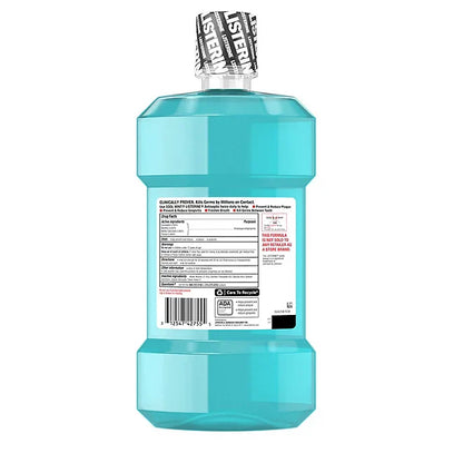 Listerine Cool Mint Antiseptic Mouthwash  1.5L, 2 pk.