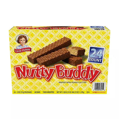 Little Debbie Nutty Buddy Bars (2.1 oz., 24 pk.) Little Debbie