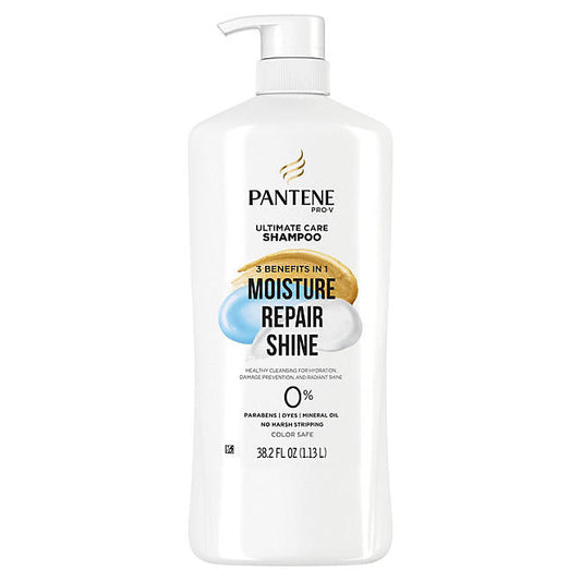 Pantene Pro-V Ultimate Care Moisture + Repair + Shine Shampoo  38.2 fl. oz.