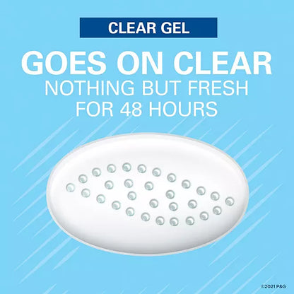 Secret Outlast Clear Gel Deodorant, Shower Fresh  2.6 oz.
