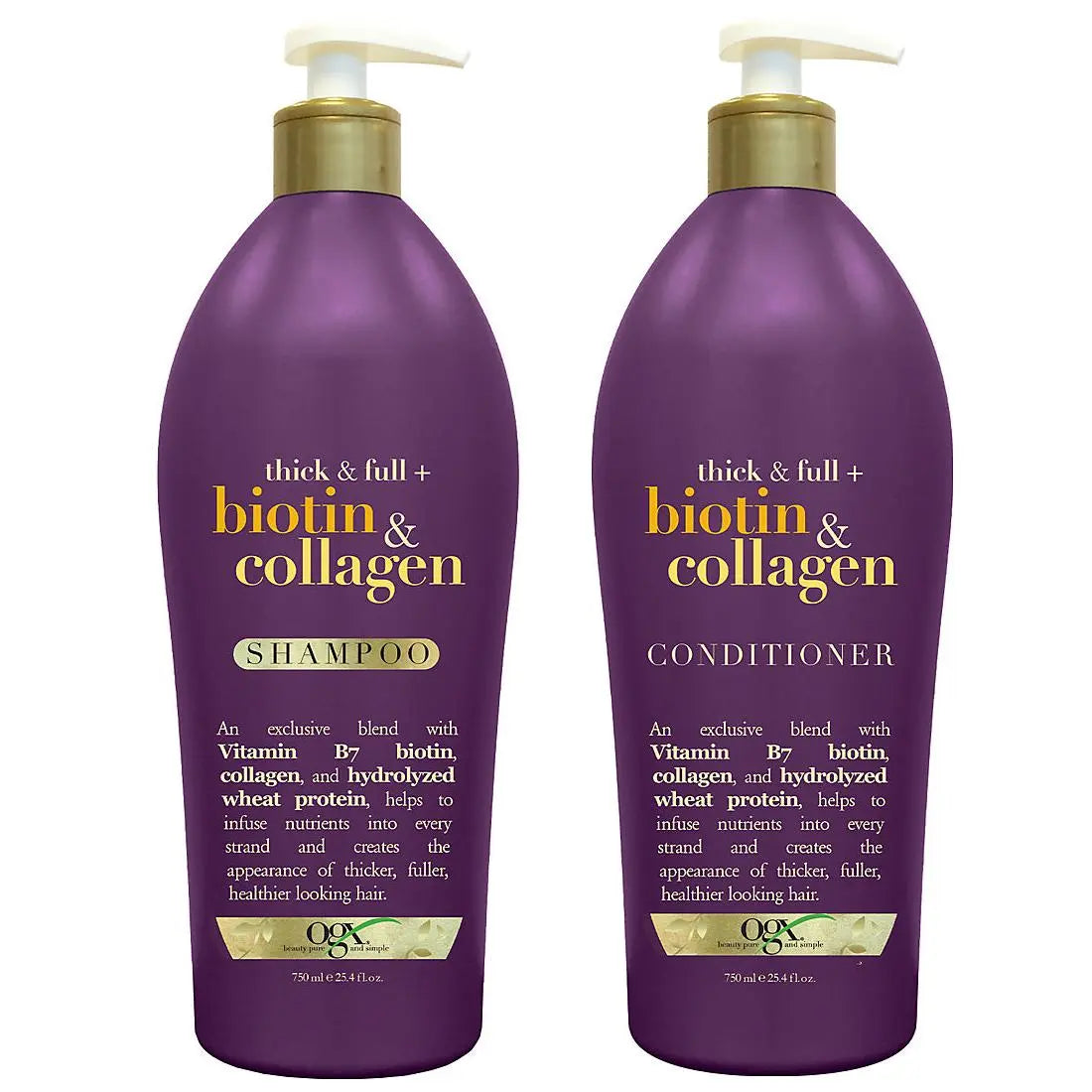 OGX Thick & Full Biotin plus Collagen Shampoo or Conditioner OGX